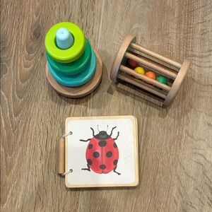 Lovevery Wooden Baby Toys EUC